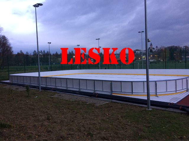 MOS ice rink in Lesko